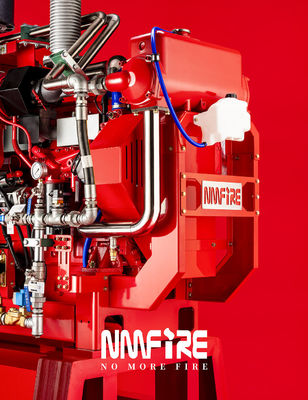 NM6-128B Motor Diesel motor de bombeamento de incêndio 307 KW a 2100 RPM