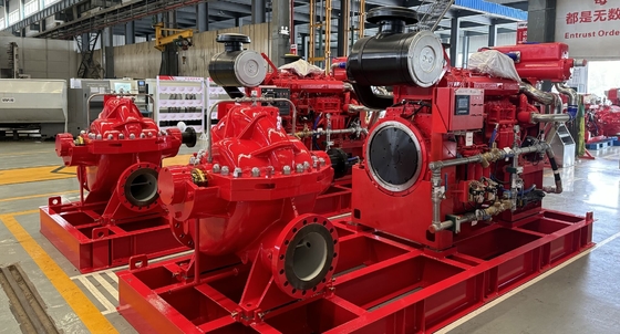 NFPA 20 Norma para Bombas de Combate a Incêndios para Supressão Superior de Incêndios 110-284PSI de Altura 4500GPM