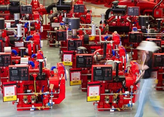 UL Listado NM4-105 Motor para Bomba de Incêndio a Diesel NMFIRE