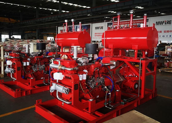 NM6-110D Motor diesel de incêndio 178 kW Potência a 2900 RPM
