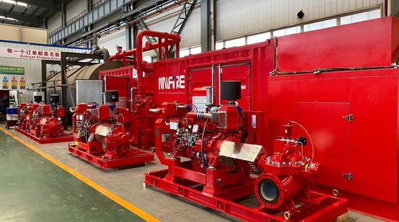 750GPM 196PSI UL Split Case Centrifugal Pump Para Combate a Incêndios