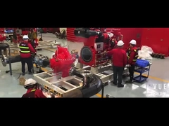 Montagem do pacote da bomba de fogo de NFPA 20