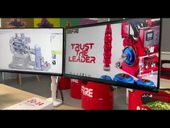 NMFIRE 1500gpm 155psi 1760rpm ULFM bomba de incêndio de turbina vertical a diesel