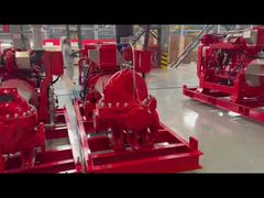 Conjunto de bombas de incêndio para motores diesel de duas fases de 500 gpm@325 psi